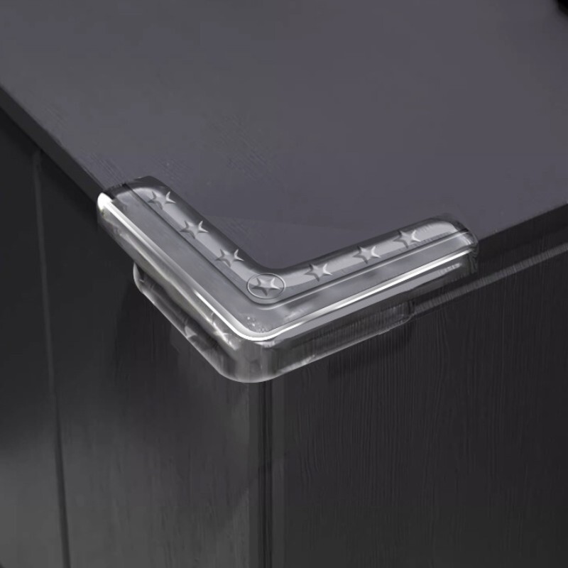 12Pcs Corner Protectors Table Corner Protectors ( Star-shaped, White)