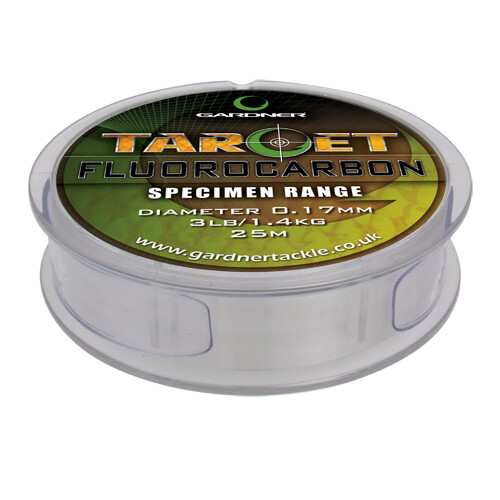 Gardner Target 100% Fluorocarbon Hooklink Line