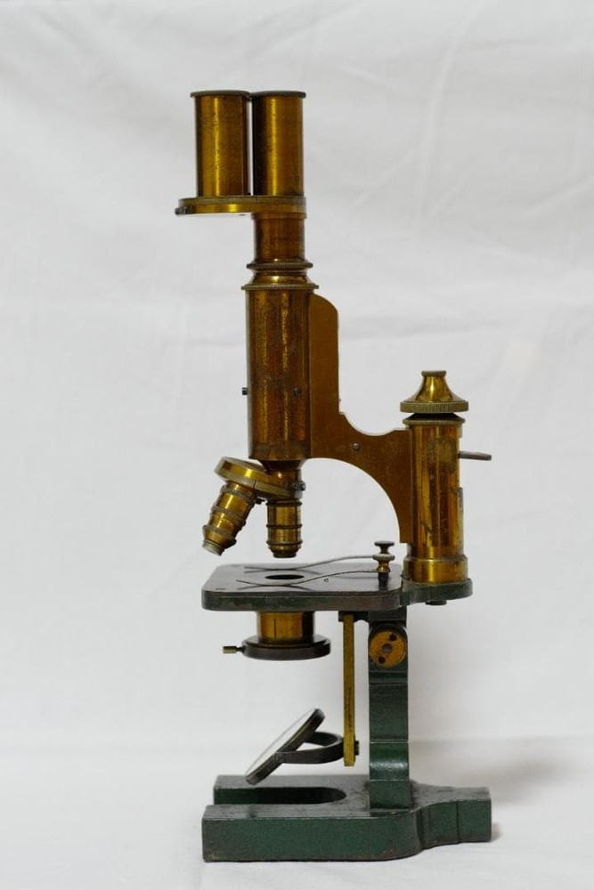 microscope antique E. mester's bacterial microscope