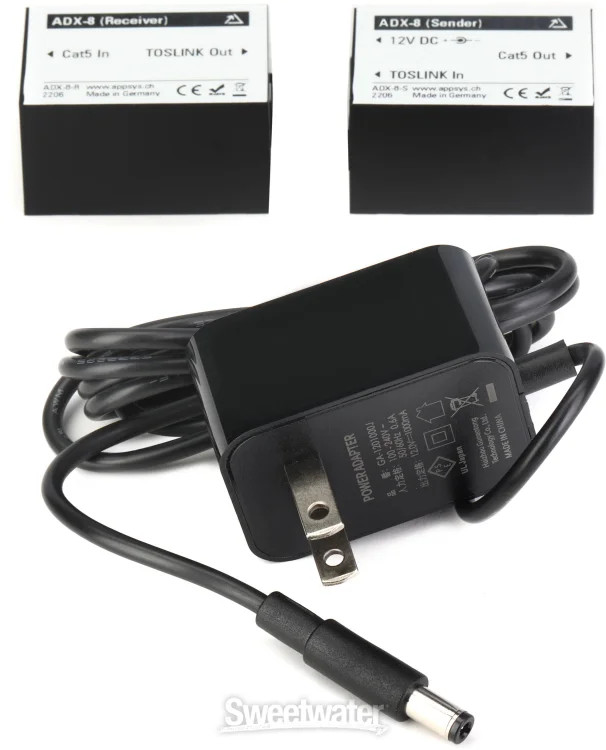 Appsys ADX-8 Kit ADAT Cat 5 Extender