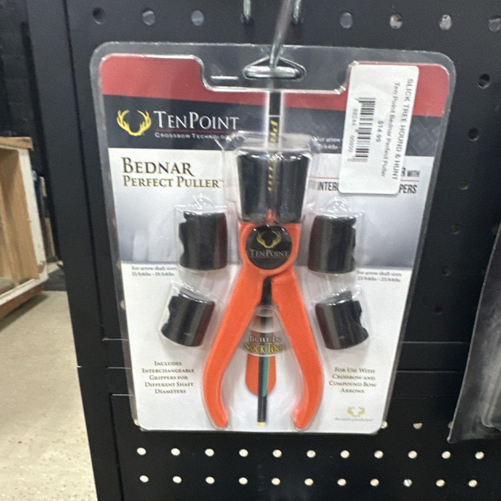 TenPoint Bednar Perfect Puller Arrow Puller 3 Grippers Crossbow Orange Black