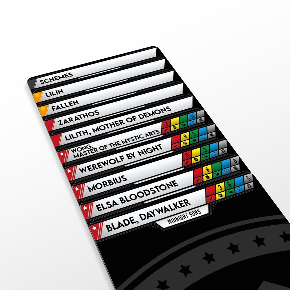 Midnight Sons Divider Set - Marvel Legendary