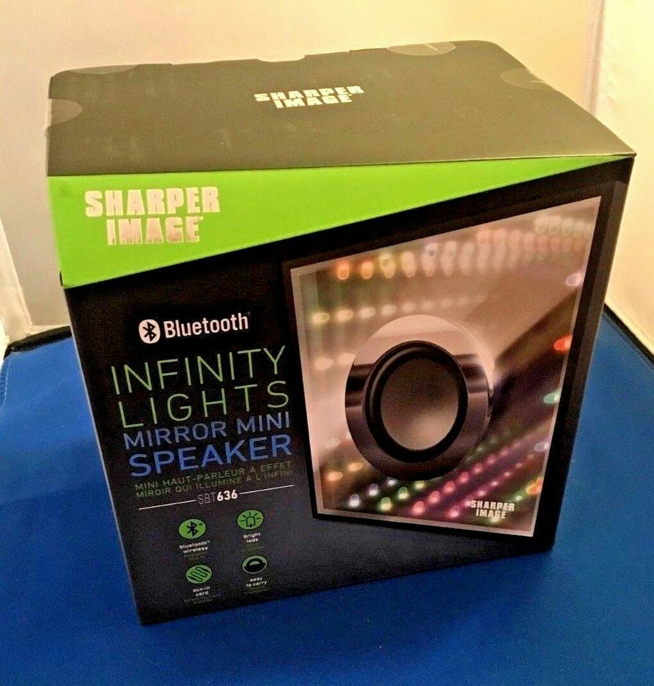 Wireless Bluetooth Speaker Infinity lights Mirror With 3d Coloful
