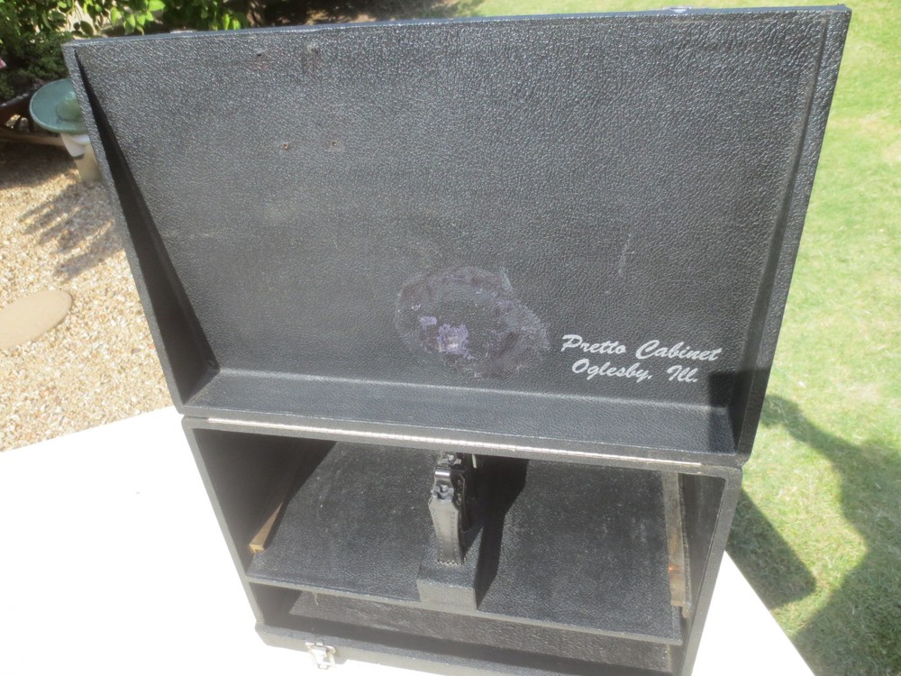 Vintage Pretto 3 Pistol Range Case NICE!