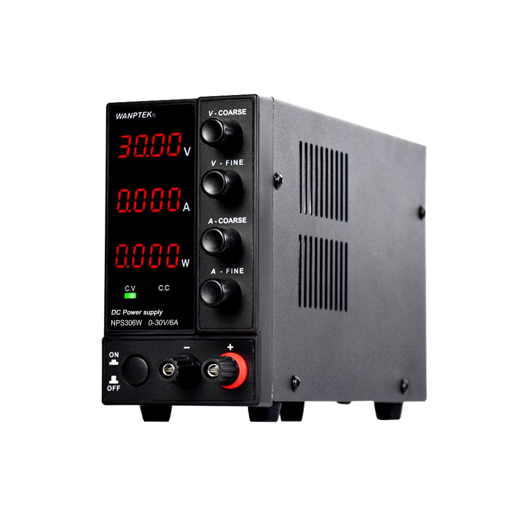 Adjustable DC 0-30V 60V 120V 6A 10A Power Supply Lab Variable Regulated Source
