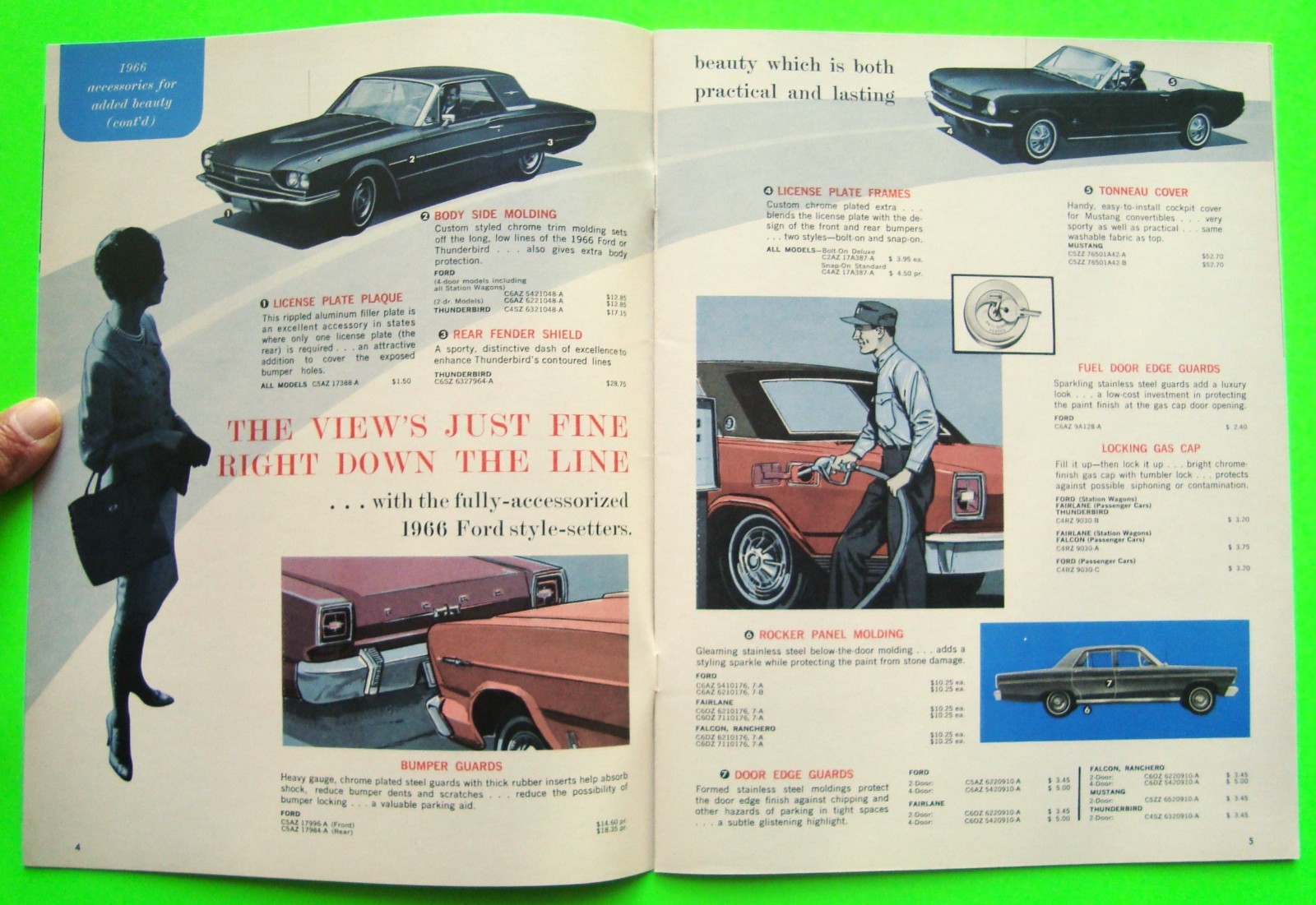 1966 FORD PERFORMANCE ACCESSORIES 32-pg CATALOG Brochure MUSTANG Bronco FAIRLANE