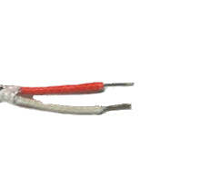 Wire, Fiberglass, 24 AWG, Solid Core, Type J, 30 Ft Bundle (10 Yds.)