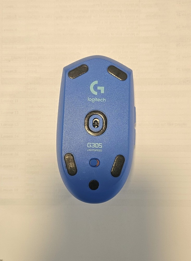 Slightly used Logitech g305 lightspeed mouse