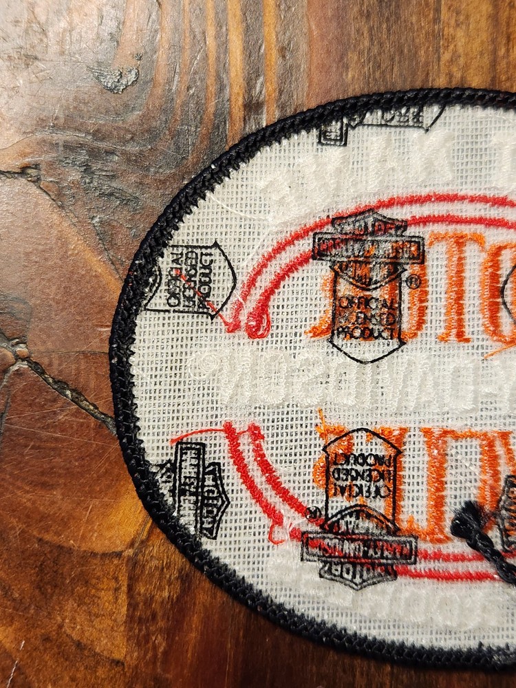 Harley Davidson Patch Vintage NOS 3x3.5"