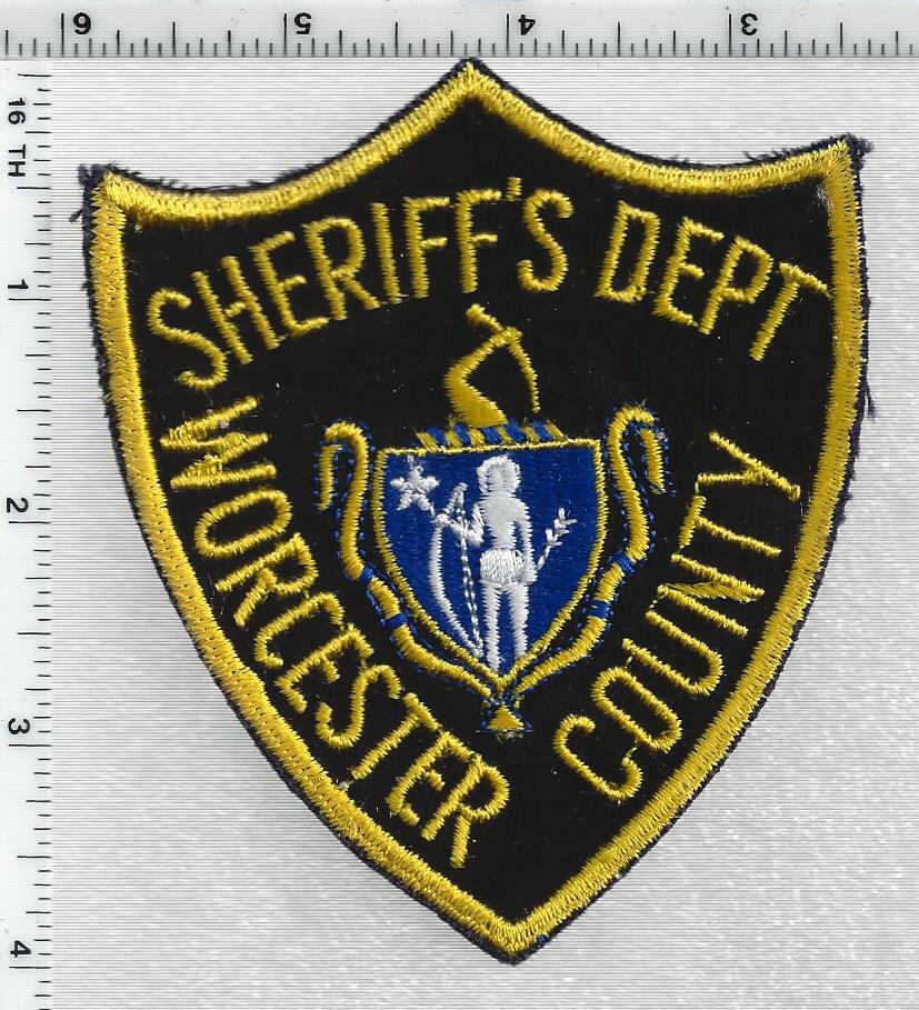 Worcester County Sheriff's Dept. (Massachusetts) 2nd Issue Shoulder Patch