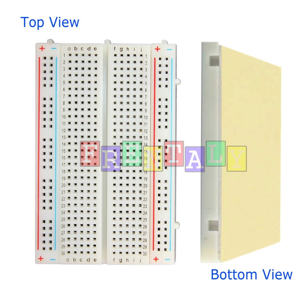 2X Mini 400 Points Prototype PCB Solderless Breadboard Protoboard
