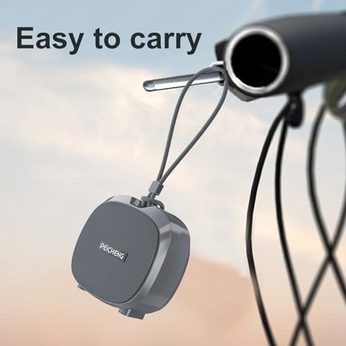 Speaker, Small Portable Bluetooth Wireless IPX5 Waterproof Shower Gray