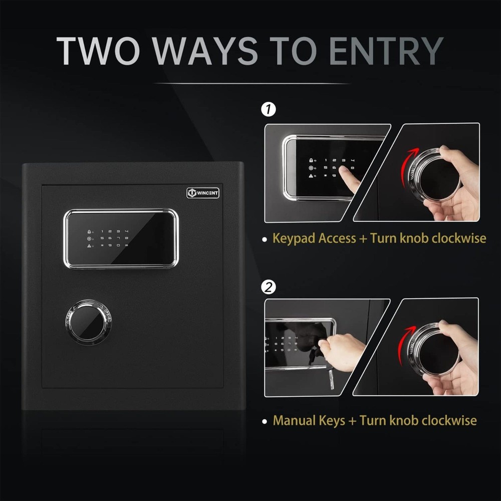 Wincent DY-HS45D Deluxe Home Security Safe