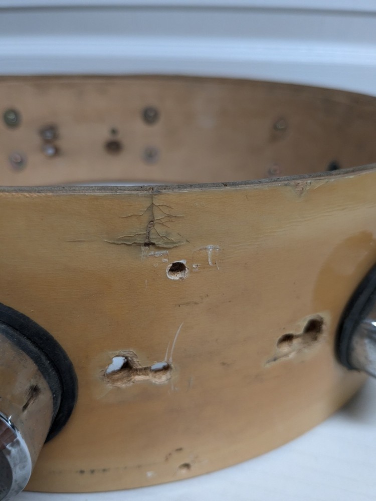 Dixon Piccolo Snare Drum 4"x 13" Maple Project *READ*