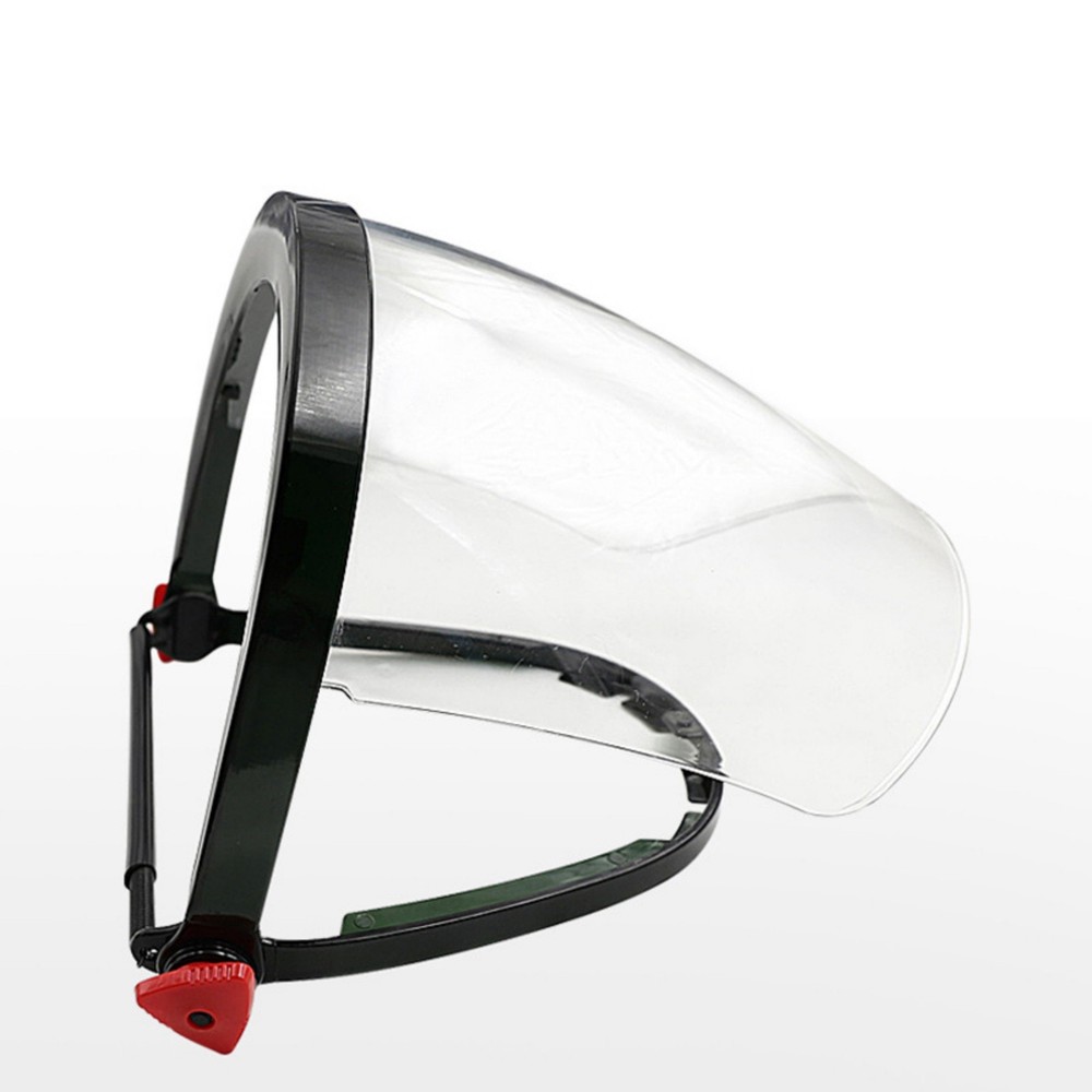 Safety Face Shield Impact Resistant Anti-Splash Visor Work Helmet Mount
