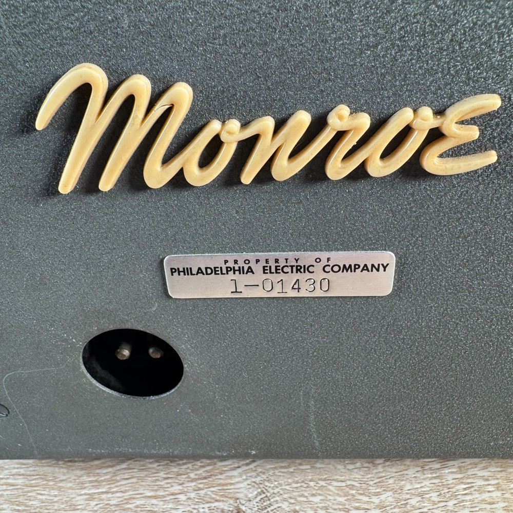 RARE Monroe CST-10 Calculator Adding Machine PECO - Untested