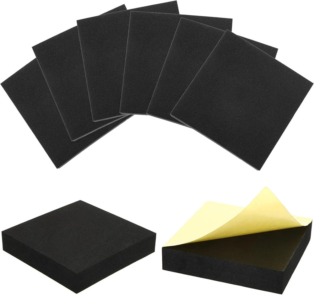 Frienda 8 Pcs Adhesive Foam Padding Sheets with Adhesive Closed Cell Backing Sel