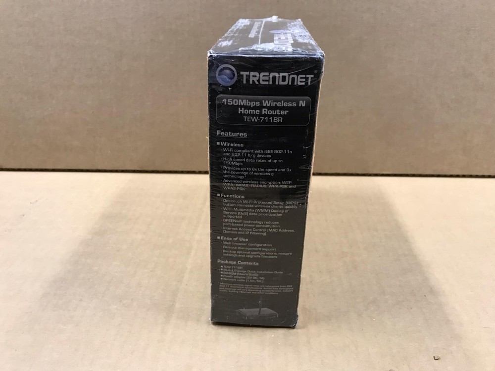 Factory Sealed TrendNet 150 Mbps Wireless Home Router