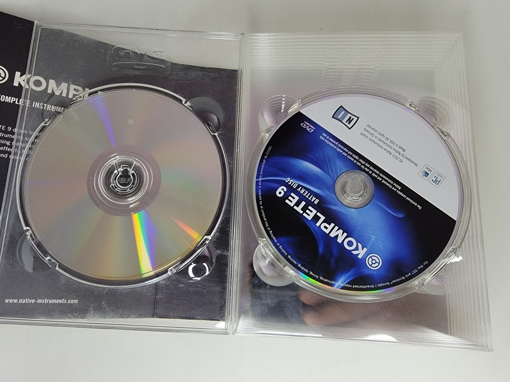 Komplete 9 Native Instruments & Effects Collection 12 Discs No Serial SHIPS FAST