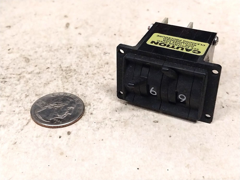 New Unused Dual Mini Lever Numeric Entry Module Binary / Old Vintage Computer