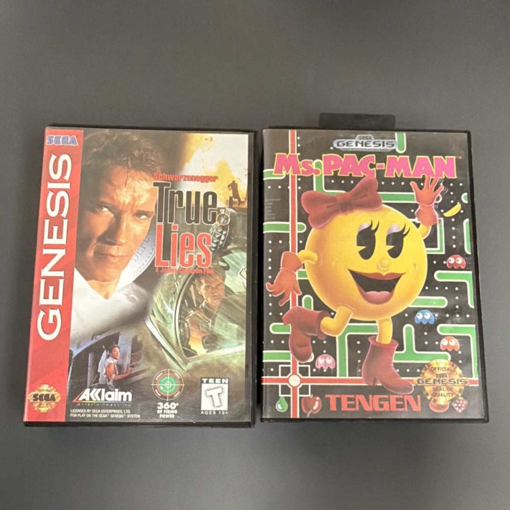 Sega Genesis Game Cases (Assorted)