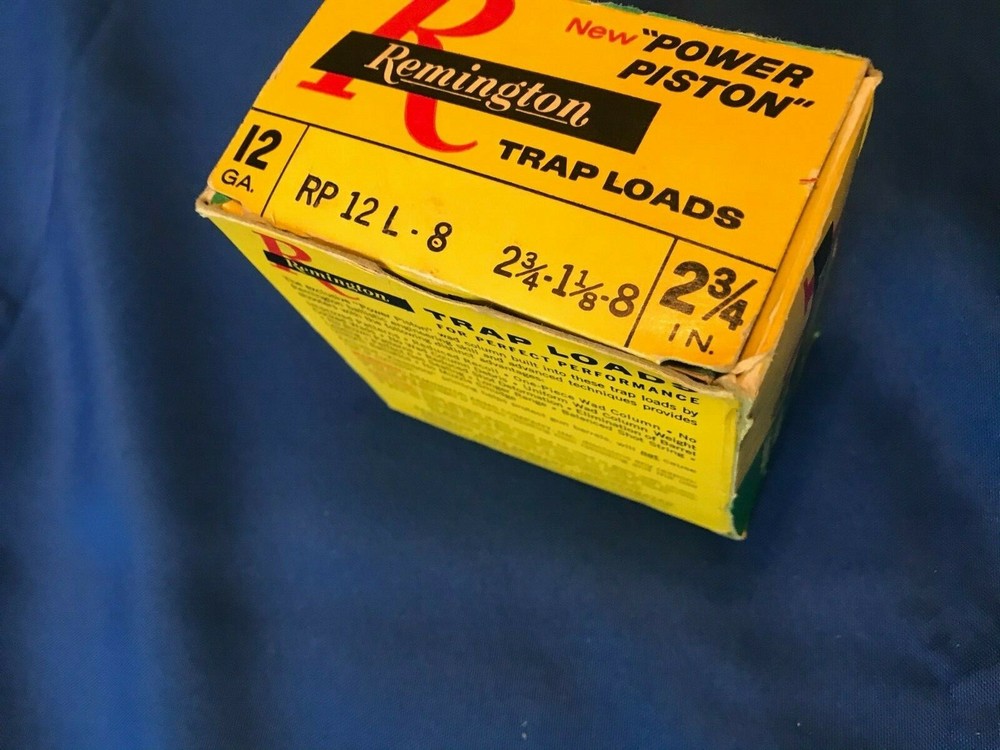Remington Vintage Trap Load Empty Box