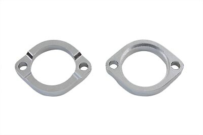 Exhaust Header Flange Clamp Set fits Harley Davidson