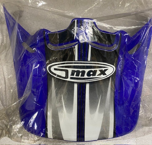 GMAX TC-2 HELMET VISOR BLUE/WHITE/BLACK