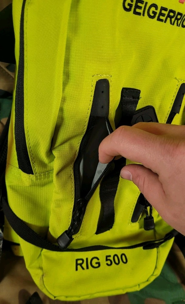 Geigerrig Hydration Pack Neon Yellow