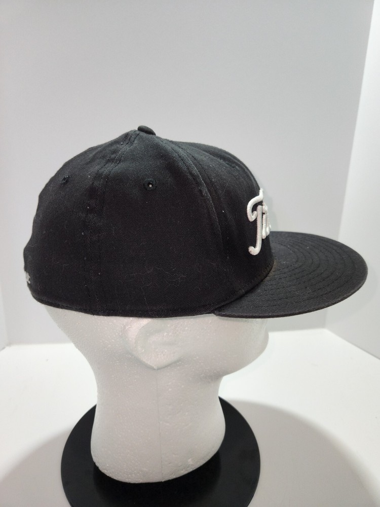 Titleist Golf Hat Spellout Front And Back Black Large/XLarge Cap