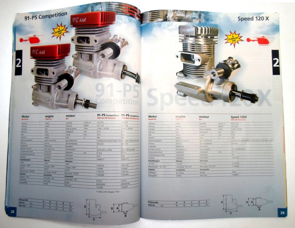 100 PAGE WEBRA ENGINE CATALOG FROM AROUND 2010