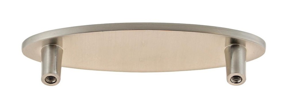 3" Cupboard Ceramic Pull Satin Nickel