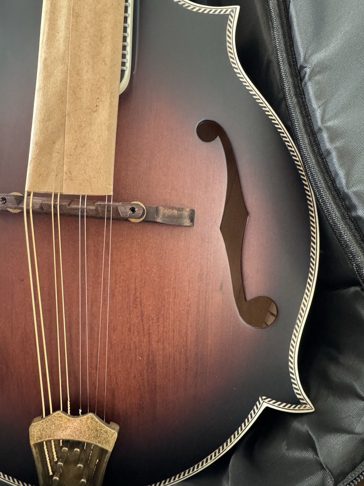 Vangoa Mandolin Instrument Bundle 8-String with Gig Bag New Complete