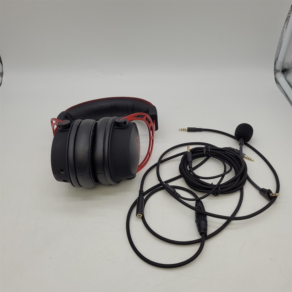 HyperX Cloud Alpha Red Over the Ear Pro Gaming Headset