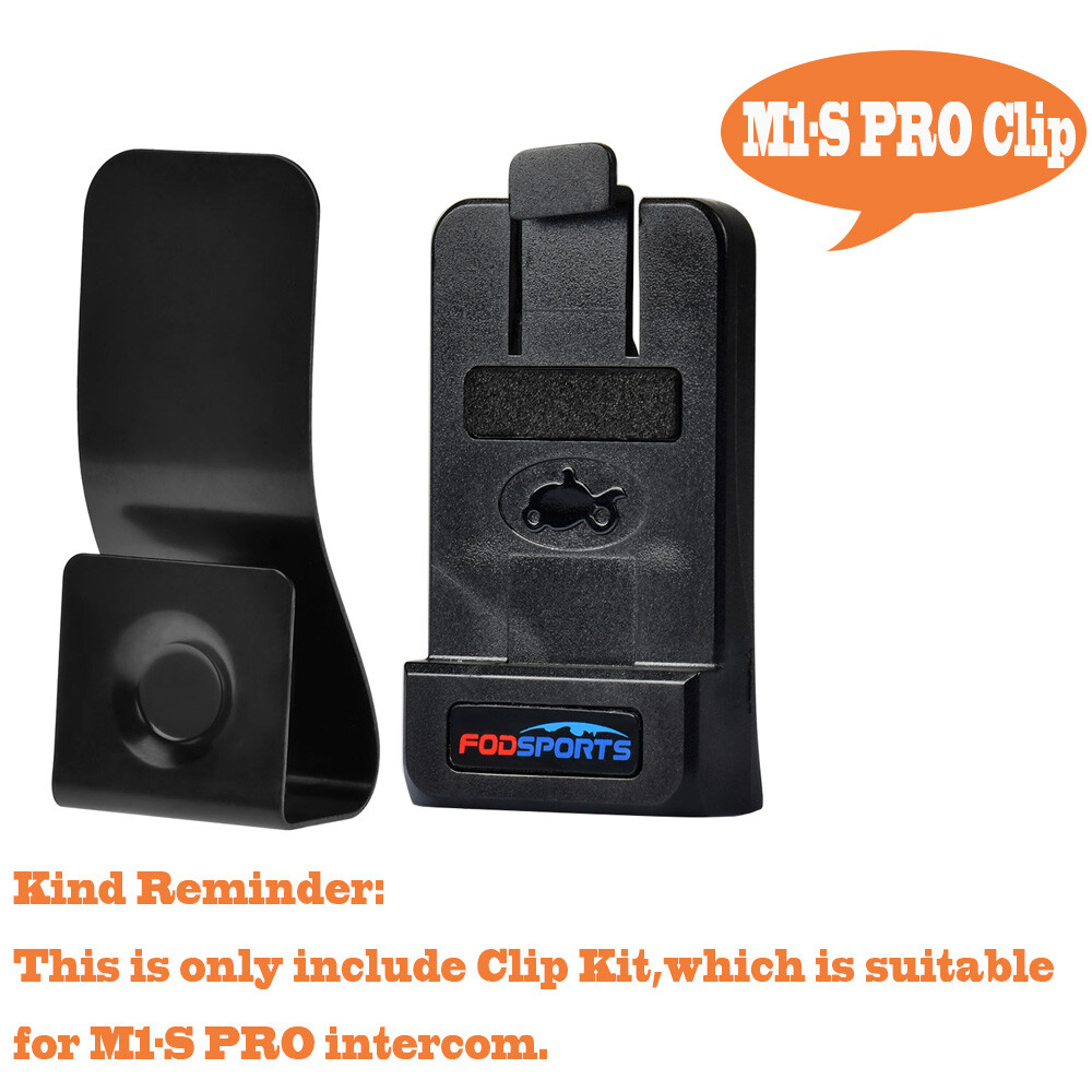 Helmet Bracket Clip Kit For M1-S Pro 2000m Motorcycle Bluetooth Headset Intercom