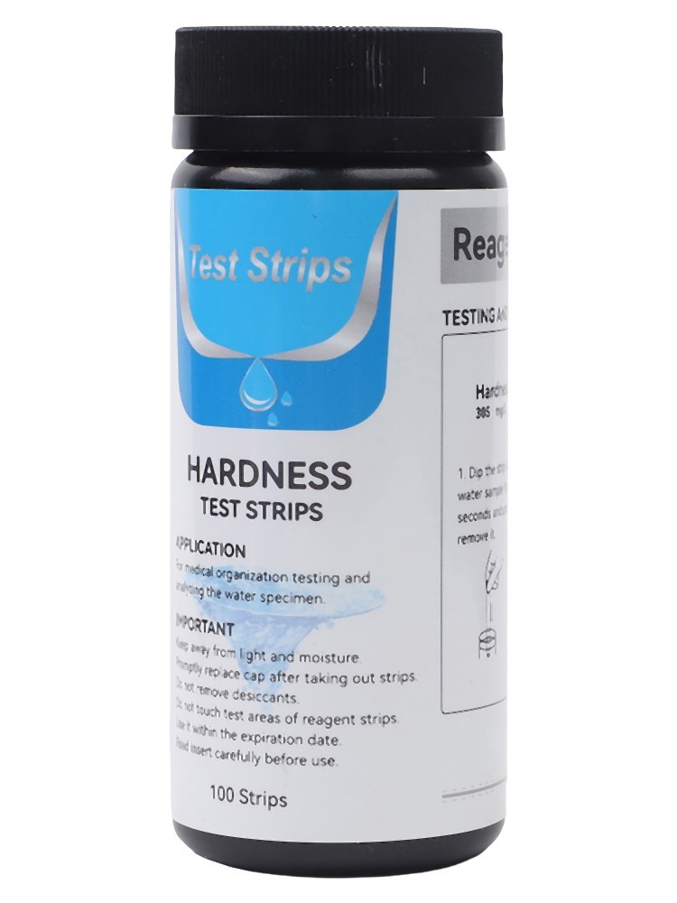 100PCS Water Total Hardness Test Strips Quick And Easy Testing Kit 0-425 PPM New