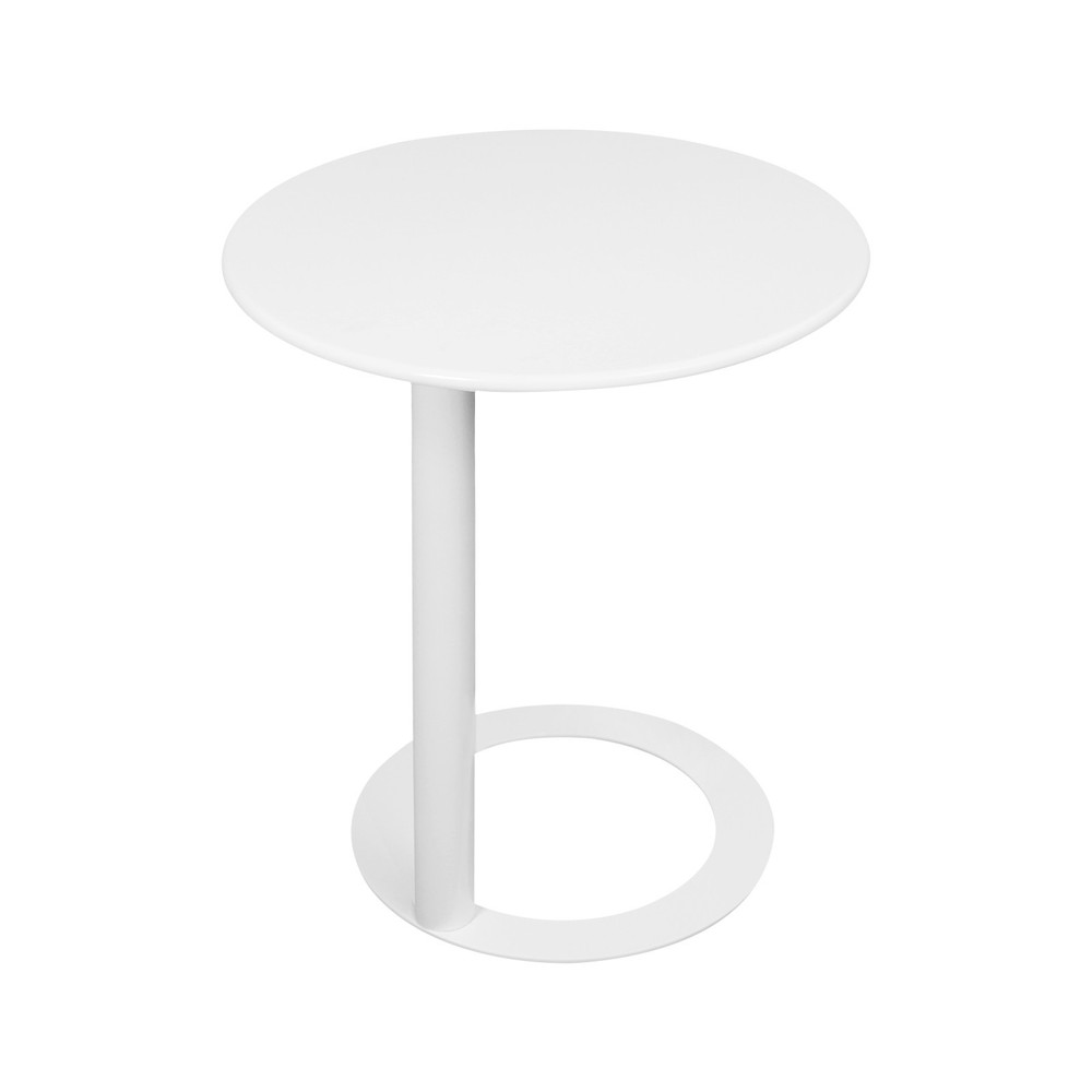Modern Iron Side Table, Round Side Table,Freestanding Modern Coffee Table