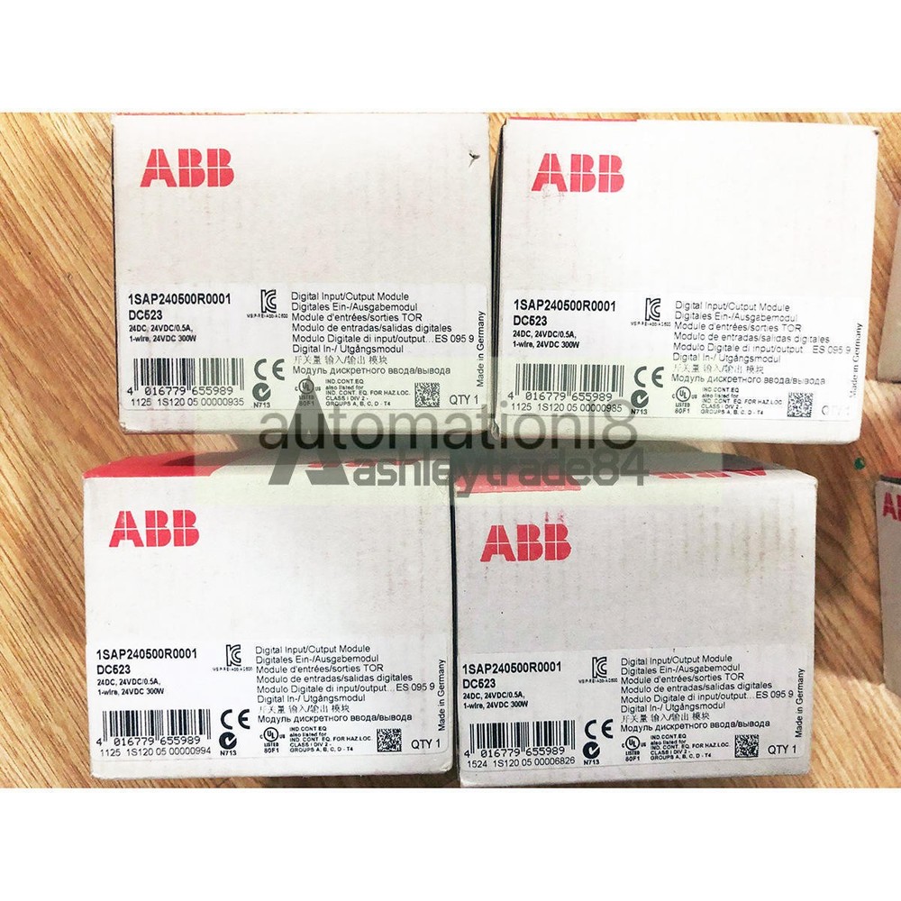 1PC New ABB DC523 1SAP240500R0001 switch input/output module