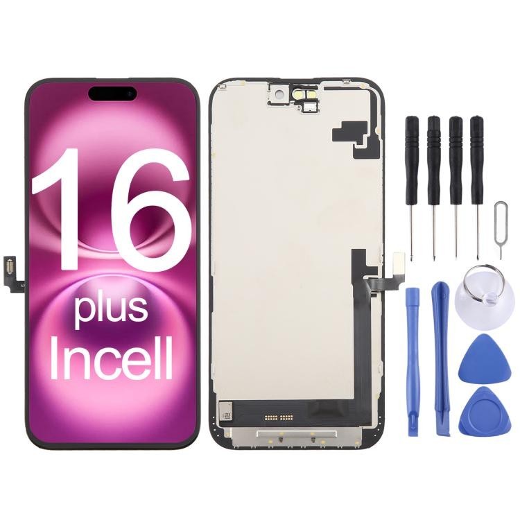For iPhone 16 / 16+ Plus LCD Screen Replacement Display Touch Digitizer w/tools