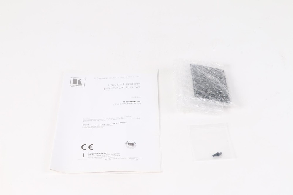 New Open Box Kramer T-2INSERT TBUS Bracket