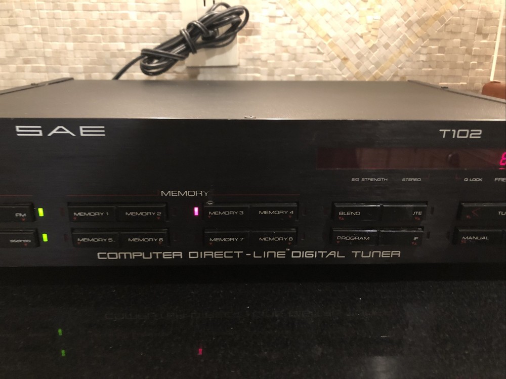 SAE T102 Computer Direct Line Digital Tuner Perfect Working Condition
