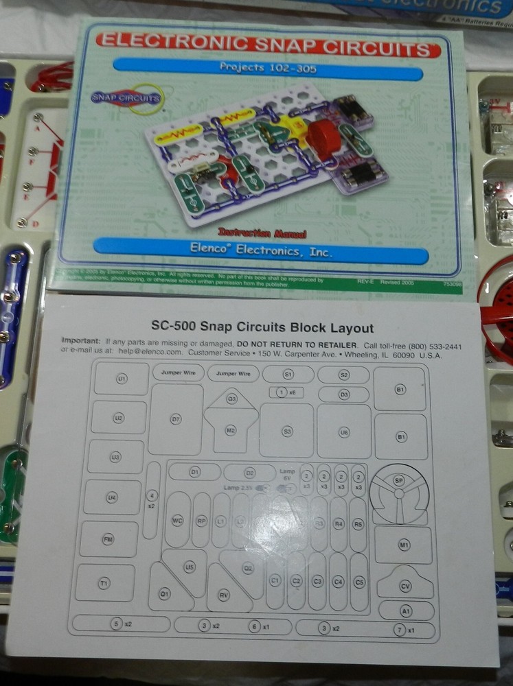 2 sets of Snap Circuits Electronic Learning sets - Pro and Junior