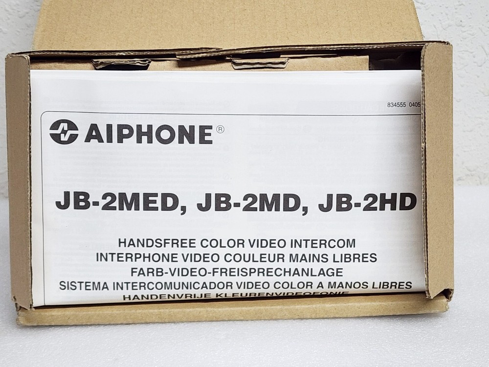 AIPHONE JB-2HD Hand Free Color Video Intercom