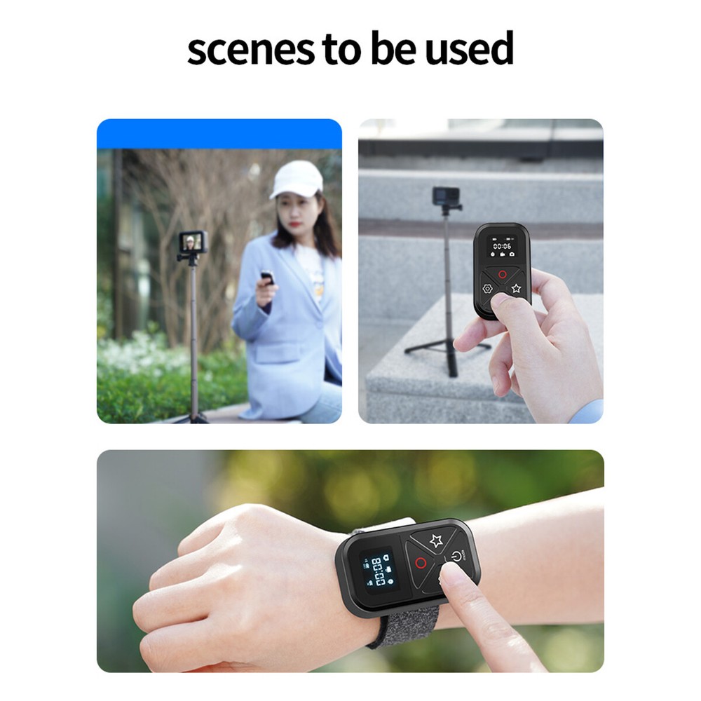 80M Smart Wireless Remote Control Camera Controller for GoPro 12/11/10/9/8/MAX