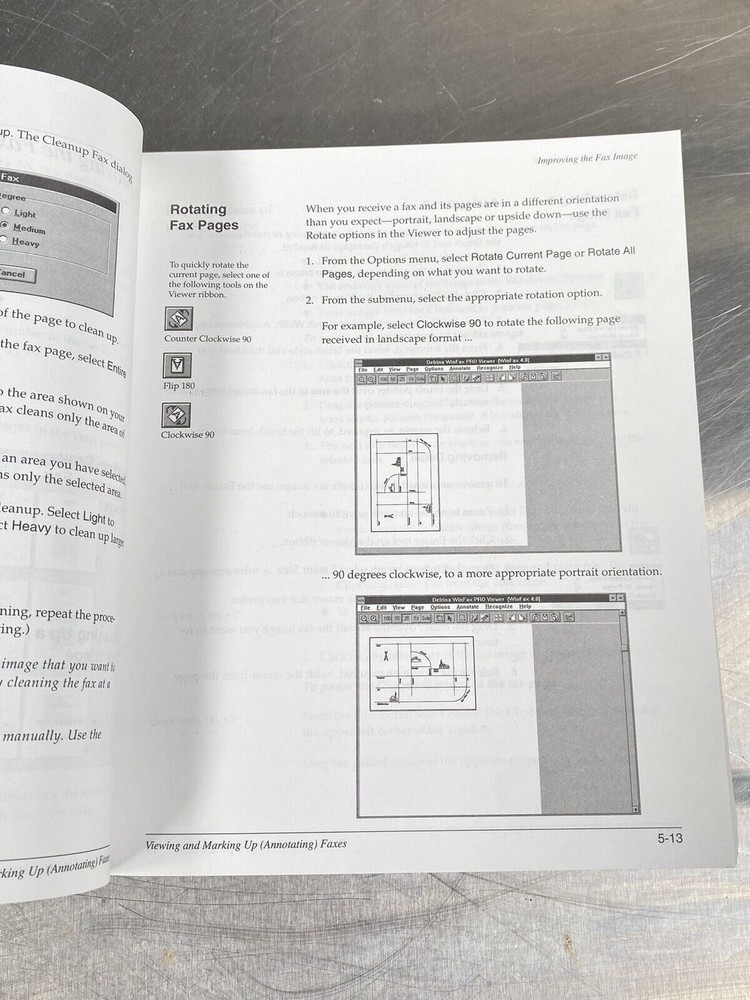 Delrina WinFax pro 4.0 - Manual / Users Guide / Instructions Book