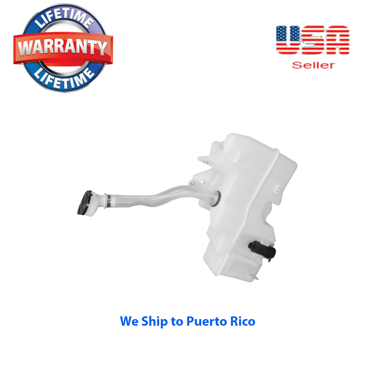 Washer Reservoir & Cap Inlet Filler & Pump Fit Toyota Corolla Sedan 2020-2024