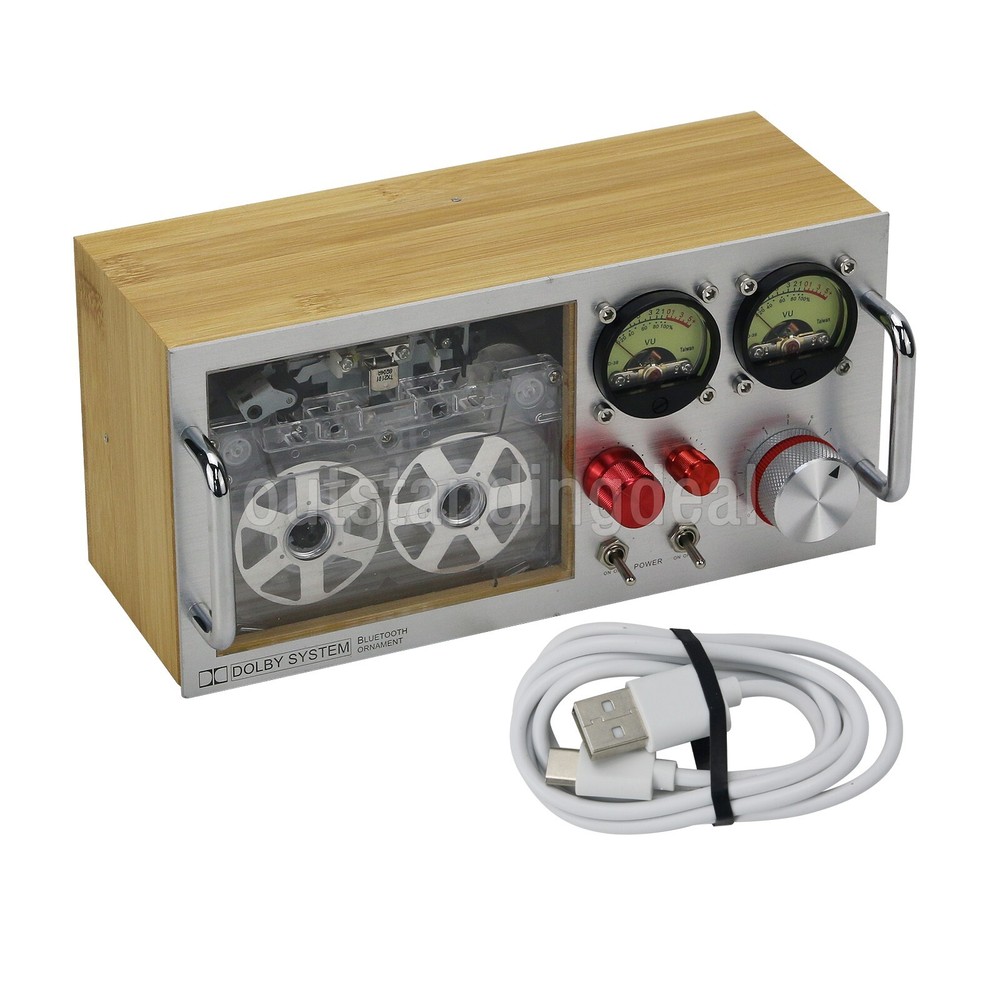 RGB Retro Light Audio UV Level Meter Rotatable Disk Transparent Version os67