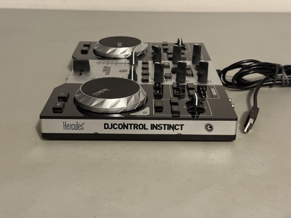 Hercules DJControl Instinct Portable USB DJ Controller PC/Mac DJ
