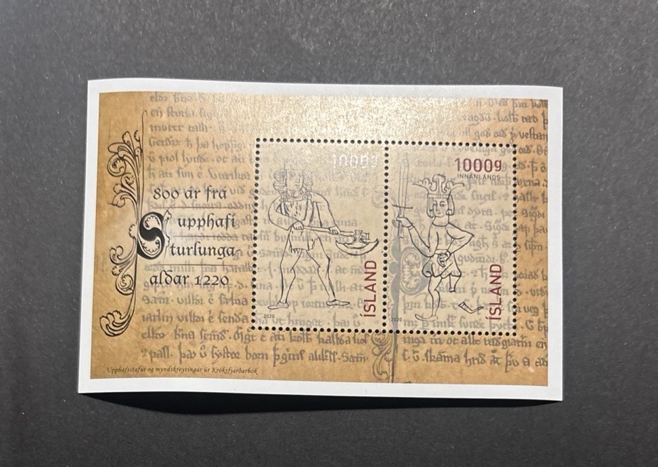 Iceland 2020 - sturlunga leaflet - mnh