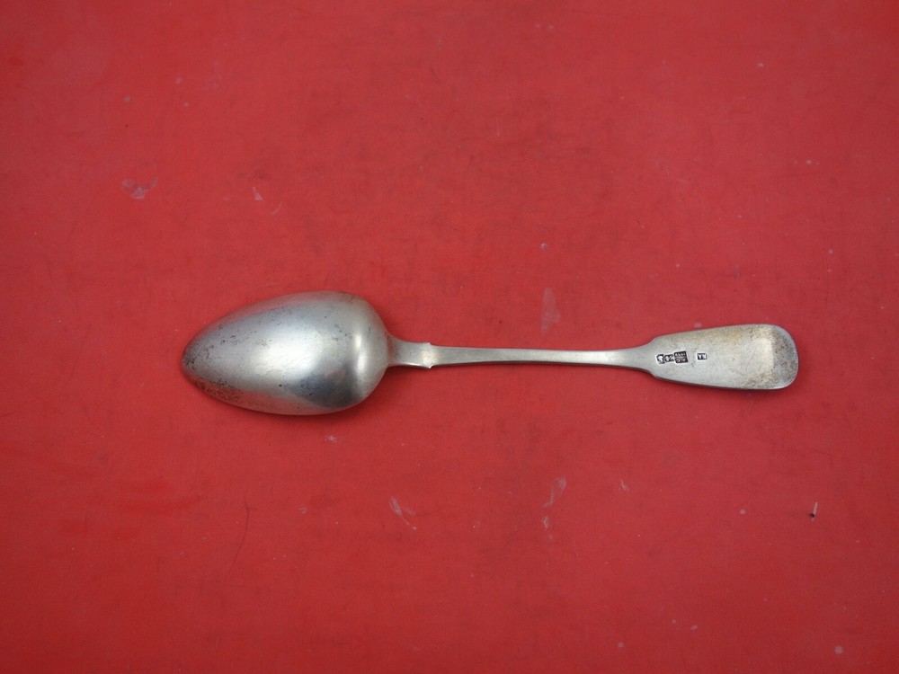 Russian Sterling Silver Dinner Spoon 1872 8 1/8"